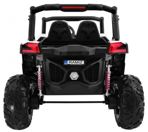 Buggy SuperStar dla dzieci Biały + Napęd 4x4 + Pilot + Bagażnik + MP3 LED + Blokada drzwi Buggy SuperStar dla dzieci Biały + Napęd 4x4 + Pilot + Bagażnik + MP3 LED + Blokada drzwi