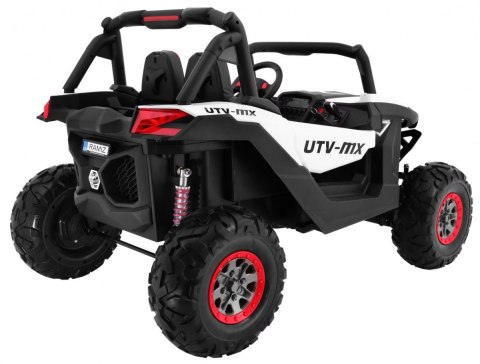 Buggy SuperStar dla dzieci Biały + Napęd 4x4 + Pilot + Bagażnik + MP3 LED + Blokada drzwi Buggy SuperStar dla dzieci Biały + Napęd 4x4 + Pilot + Bagażnik + MP3 LED + Blokada drzwi