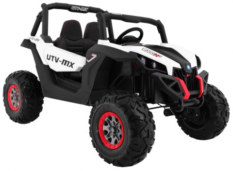 Buggy SuperStar dla dzieci Biały + Napęd 4x4 + Pilot + Bagażnik + MP3 LED + Blokada drzwi Buggy SuperStar dla dzieci Biały + Napęd 4x4 + Pilot + Bagażnik + MP3 LED + Blokada drzwi