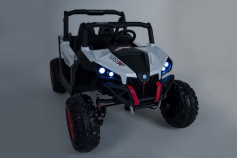 Buggy SuperStar dla dzieci Biały + Napęd 4x4 + Pilot + Bagażnik + MP3 LED + Blokada drzwi Buggy SuperStar dla dzieci Biały + Napęd 4x4 + Pilot + Bagażnik + MP3 LED + Blokada drzwi