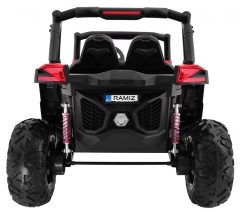 Buggy SuperStar dla dzieci Czerwony + Napęd 4x4 + Pilot + Bagażnik + MP3 LED + Blokada drzwi Buggy SuperStar dla dzieci Czerwony + Napęd 4x4 + Pilot + Bagażnik + MP3 LED + Blokada drzwi