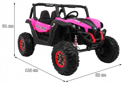 Buggy SuperStar dla dzieci Różowy + Napęd 4x4 + Pilot + Bagażnik + MP3 LED + Blokada drzwi Buggy SuperStar dla dzieci Różowy + Napęd 4x4 + Pilot + Bagażnik + MP3 LED + Blokada drzwi