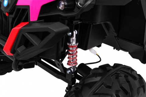 Buggy SuperStar dla dzieci Różowy + Napęd 4x4 + Pilot + Bagażnik + MP3 LED + Blokada drzwi Buggy SuperStar dla dzieci Różowy + Napęd 4x4 + Pilot + Bagażnik + MP3 LED + Blokada drzwi