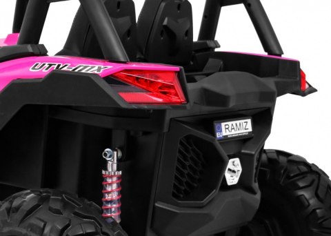 Buggy SuperStar dla dzieci Różowy + Napęd 4x4 + Pilot + Bagażnik + MP3 LED + Blokada drzwi Buggy SuperStar dla dzieci Różowy + Napęd 4x4 + Pilot + Bagażnik + MP3 LED + Blokada drzwi
