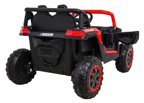 Buggy UTV 2000M Racing Auto na akumulator Czerwony + MP3 Dźwięki Światła + Pilot + Wolny Start Buggy UTV 2000M Racing Auto na akumulator Czerwony + MP3 Dźwięki Światła + Pilot + Wolny Start