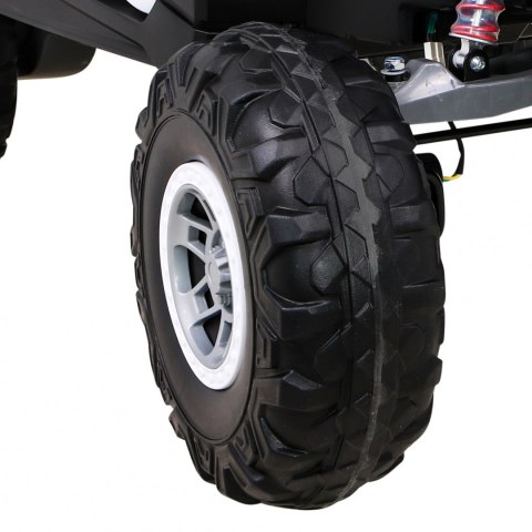 Buggy UTV-MX na akumulator dla dzieci Biały + Napęd 4x4 + Pilot + Audio LED + Schowek + EVA + Wolny Start Buggy UTV-MX na akumulator dla dzieci Biały + Napęd 4x4 + Pilot + Audio LED + Schowek + EVA + Wolny Start