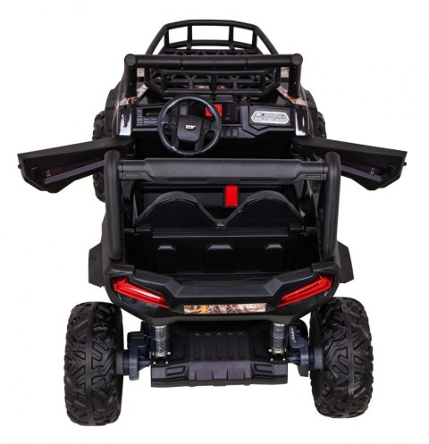 Buggy UTV Terenówka dla dzieci Czarny + Pilot + Bagażnik + Wolny Start + EVA + MP3 LED Buggy UTV Terenówka dla dzieci Czarny + Pilot + Bagażnik + Wolny Start + EVA + MP3 LED