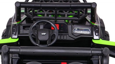 Buggy UTV Terenówka dla dzieci Zielony + Pilot + Bagażnik + Wolny Start + EVA + MP3 LED Buggy UTV Terenówka dla dzieci Zielony + Pilot + Bagażnik + Wolny Start + EVA + MP3 LED
