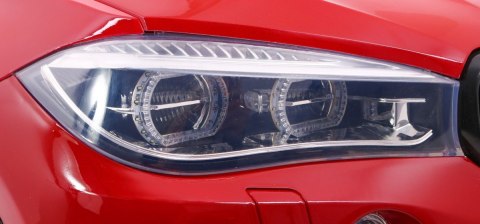 SUV BMW X6M XXL dla 2 dzieci Lakier Czerwony + Pilot + Ekoskóra SUV BMW X6M XXL dla 2 dzieci Lakier Czerwony + Pilot + Ekoskóra