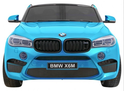 SUV BMW X6M XXL dla 2 dzieci Lakier Niebieski + Pilot SUV BMW X6M XXL dla 2 dzieci Lakier Niebieski + Pilot