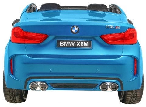 SUV BMW X6M XXL dla 2 dzieci Lakier Niebieski + Pilot SUV BMW X6M XXL dla 2 dzieci Lakier Niebieski + Pilot