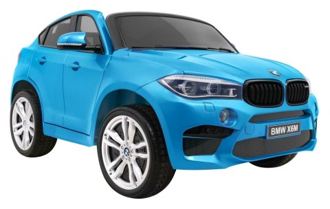 SUV BMW X6M XXL dla 2 dzieci Lakier Niebieski + Pilot SUV BMW X6M XXL dla 2 dzieci Lakier Niebieski + Pilot