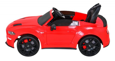 Autko Ford Mustang GT na akumulator dla dzieci Czerwony Autko Ford Mustang GT na akumulator dla dzieci Czerwony