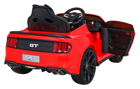 Autko Ford Mustang GT na akumulator dla dzieci Czerwony Autko Ford Mustang GT na akumulator dla dzieci Czerwony