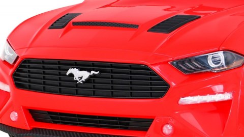 Autko Ford Mustang GT na akumulator dla dzieci Czerwony Autko Ford Mustang GT na akumulator dla dzieci Czerwony