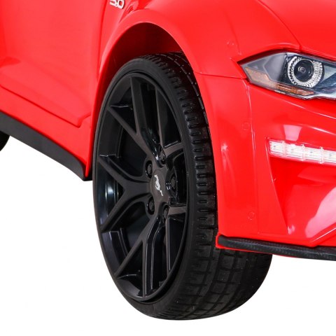 Autko Ford Mustang GT na akumulator dla dzieci Czerwony Autko Ford Mustang GT na akumulator dla dzieci Czerwony