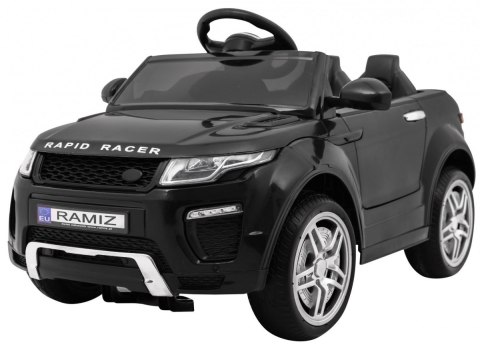 Autko Rapid Racer elektryczne dla dzieci, Czarny SUV + Pilot Autko Rapid Racer elektryczne dla dzieci, Czarny SUV + Pilot