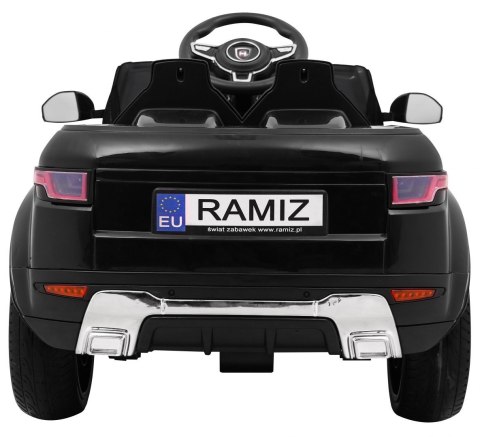 Autko Rapid Racer elektryczne dla dzieci, Czarny SUV + Pilot Autko Rapid Racer elektryczne dla dzieci, Czarny SUV + Pilot