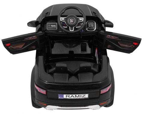 Autko Rapid Racer elektryczne dla dzieci, Czarny SUV + Pilot Autko Rapid Racer elektryczne dla dzieci, Czarny SUV + Pilot