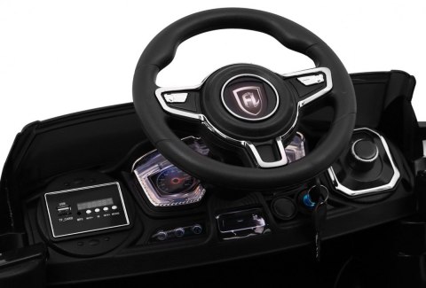 Autko Rapid Racer elektryczne dla dzieci, Czarny SUV + Pilot Autko Rapid Racer elektryczne dla dzieci, Czarny SUV + Pilot