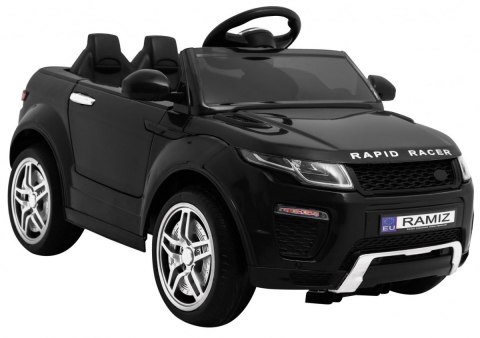 Autko Rapid Racer elektryczne dla dzieci, Czarny SUV + Pilot Autko Rapid Racer elektryczne dla dzieci, Czarny SUV + Pilot