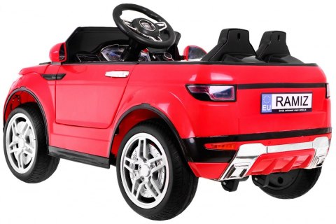 Autko Rapid Racer elektryczne dla dzieci, Czerwony SUV + Pilot Autko Rapid Racer elektryczne dla dzieci, Czerwony SUV + Pilot