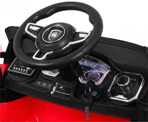 Autko Rapid Racer elektryczne dla dzieci, Czerwony SUV + Pilot Autko Rapid Racer elektryczne dla dzieci, Czerwony SUV + Pilot
