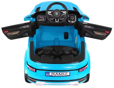 Autko Rapid Racer elektryczne dla dzieci - Niebieski SUV + Pilot Autko Rapid Racer elektryczne dla dzieci - Niebieski SUV + Pilot