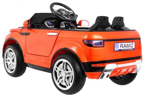 Autko Rapid Racer elektryczne dla dzieci, Pomarańczowy SUV + Pilot Autko Rapid Racer elektryczne dla dzieci, Pomarańczowy SUV + Pilot