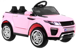 Autko Rapid Racer elektryczne dla dzieci Różowy SUV + Pilot