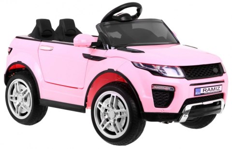 Autko Rapid Racer elektryczne dla dzieci Różowy SUV + Pilot Autko Rapid Racer elektryczne dla dzieci Różowy SUV + Pilot