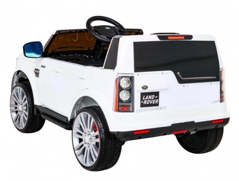 Land Rover Discovery Autko elektryczne dla dzieci Biały SUV + Pilot Land Rover Discovery Autko elektryczne dla dzieci Biały SUV + Pilot