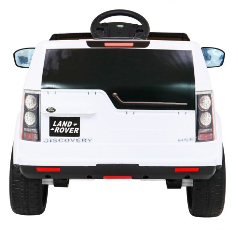 Land Rover Discovery Autko elektryczne dla dzieci Biały SUV + Pilot Land Rover Discovery Autko elektryczne dla dzieci Biały SUV + Pilot