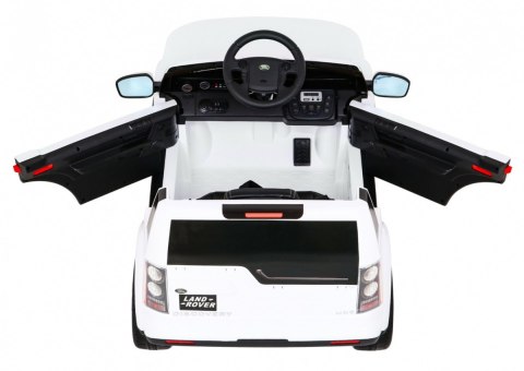 Land Rover Discovery Autko elektryczne dla dzieci Biały SUV + Pilot Land Rover Discovery Autko elektryczne dla dzieci Biały SUV + Pilot