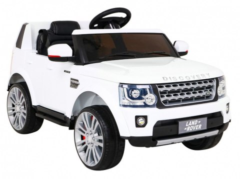Land Rover Discovery Autko elektryczne dla dzieci Biały SUV + Pilot Land Rover Discovery Autko elektryczne dla dzieci Biały SUV + Pilot