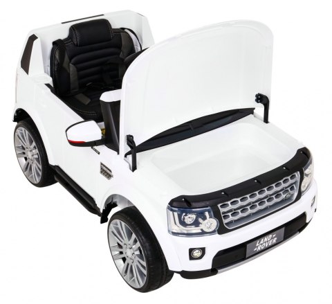 Land Rover Discovery Autko elektryczne dla dzieci Biały SUV + Pilot Land Rover Discovery Autko elektryczne dla dzieci Biały SUV + Pilot