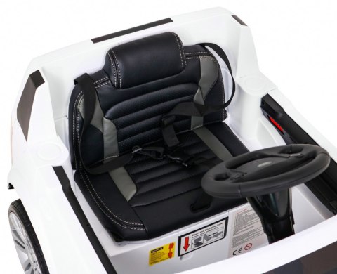 Land Rover Discovery Autko elektryczne dla dzieci Biały SUV + Pilot Land Rover Discovery Autko elektryczne dla dzieci Biały SUV + Pilot