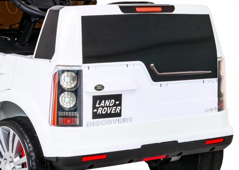 Land Rover Discovery Autko elektryczne dla dzieci Biały SUV + Pilot Land Rover Discovery Autko elektryczne dla dzieci Biały SUV + Pilot