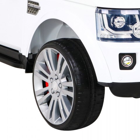 Land Rover Discovery Autko elektryczne dla dzieci Biały SUV + Pilot Land Rover Discovery Autko elektryczne dla dzieci Biały SUV + Pilot
