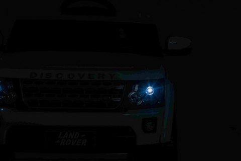 Land Rover Discovery Autko elektryczne dla dzieci Biały SUV + Pilot Land Rover Discovery Autko elektryczne dla dzieci Biały SUV + Pilot