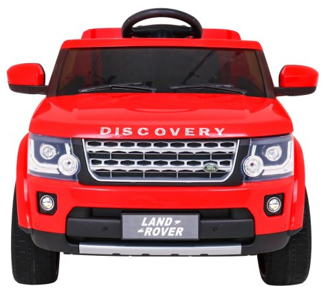 Land Rover Discovery Autko elektryczne dla dzieci, Czerwony SUV + Pilot Land Rover Discovery Autko elektryczne dla dzieci, Czerwony SUV + Pilot