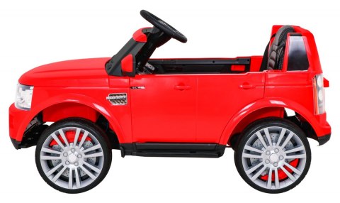Land Rover Discovery Autko elektryczne dla dzieci, Czerwony SUV + Pilot Land Rover Discovery Autko elektryczne dla dzieci, Czerwony SUV + Pilot