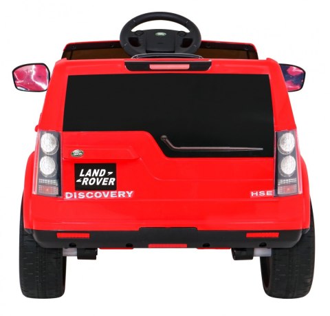 Land Rover Discovery Autko elektryczne dla dzieci, Czerwony SUV + Pilot Land Rover Discovery Autko elektryczne dla dzieci, Czerwony SUV + Pilot
