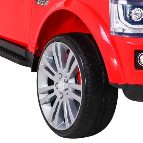 Land Rover Discovery Autko elektryczne dla dzieci, Czerwony SUV + Pilot Land Rover Discovery Autko elektryczne dla dzieci, Czerwony SUV + Pilot
