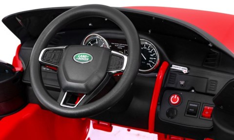Land Rover Discovery dla dzieci Czerwony SUV + Pilot Land Rover Discovery dla dzieci Czerwony SUV + Pilot