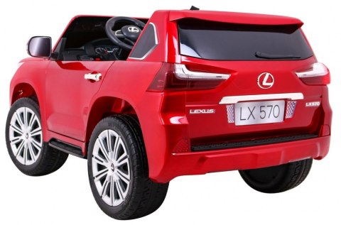 Lexus LX570 Lakierowane Autko dla 2 dzieci Czerwony SUV + Pilot Lexus LX570 Lakierowane Autko dla 2 dzieci Czerwony SUV + Pilot