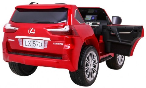 Lexus LX570 Lakierowane Autko dla 2 dzieci Czerwony SUV + Pilot Lexus LX570 Lakierowane Autko dla 2 dzieci Czerwony SUV + Pilot