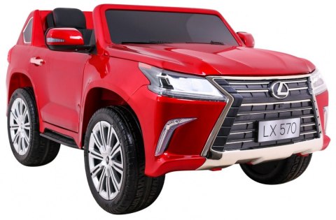 Lexus LX570 Lakierowane Autko dla 2 dzieci Czerwony SUV + Pilot Lexus LX570 Lakierowane Autko dla 2 dzieci Czerwony SUV + Pilot