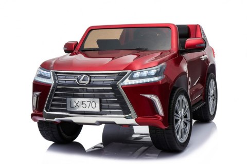 Lexus LX570 Lakierowane Autko dla 2 dzieci Czerwony SUV + Pilot Lexus LX570 Lakierowane Autko dla 2 dzieci Czerwony SUV + Pilot