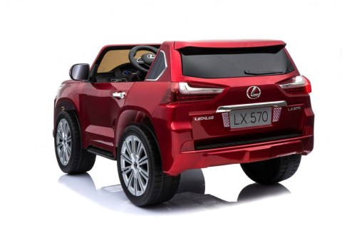 Lexus LX570 Lakierowane Autko dla 2 dzieci Czerwony SUV + Pilot Lexus LX570 Lakierowane Autko dla 2 dzieci Czerwony SUV + Pilot